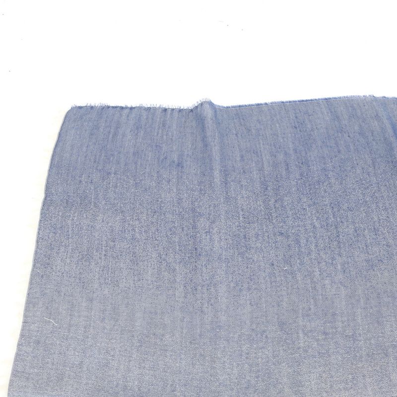 Louis Vuitton Logo Gradient Scarf Cashmere Silk Blend Shawl Large Size Blue Men