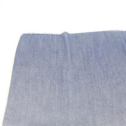 Louis Vuitton Logo Gradient Scarf Cashmere Silk Blend Shawl Large Size Blue Men