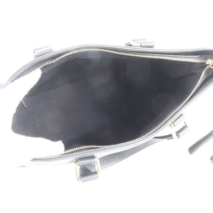 Gucci Bamboo Tassel 365346 Leather 2WAY Tote Bag Crossbody Shoulder Black A4