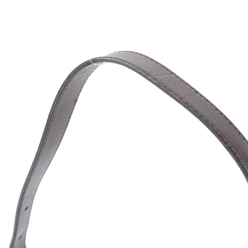 Fendi Zucca Mamma Bucket FF Hardware Leather Shoulder Bag Hand Brown Ladies RUM