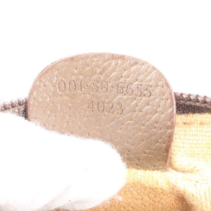 Gucci GG Supreme Sherry Line 001-50-6655 Leather Shoulder Bag Crossbody Genuine