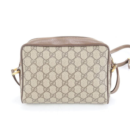 Gucci GG Supreme Sherry Line 001-50-6655 Leather Shoulder Bag Crossbody Genuine