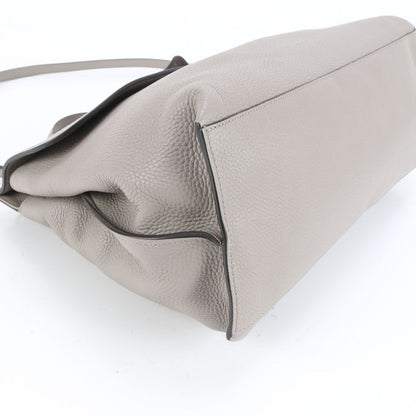 Gucci Bamboo Daily 370830 Leather 2WAY Shoulder Bag Crossbody Hand Genuine