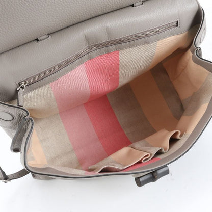 Gucci Bamboo Daily 370830 Leather 2WAY Shoulder Bag Crossbody Hand Genuine