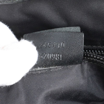 Gucci Sherry Line 246410 Leather Nylon Business Bag Document Bag Briefcase