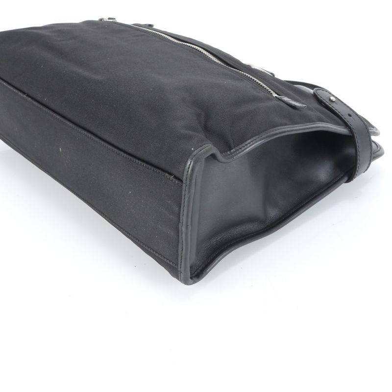 Gucci Sherry Line 246410 Leather Nylon Business Bag Document Bag Briefcase