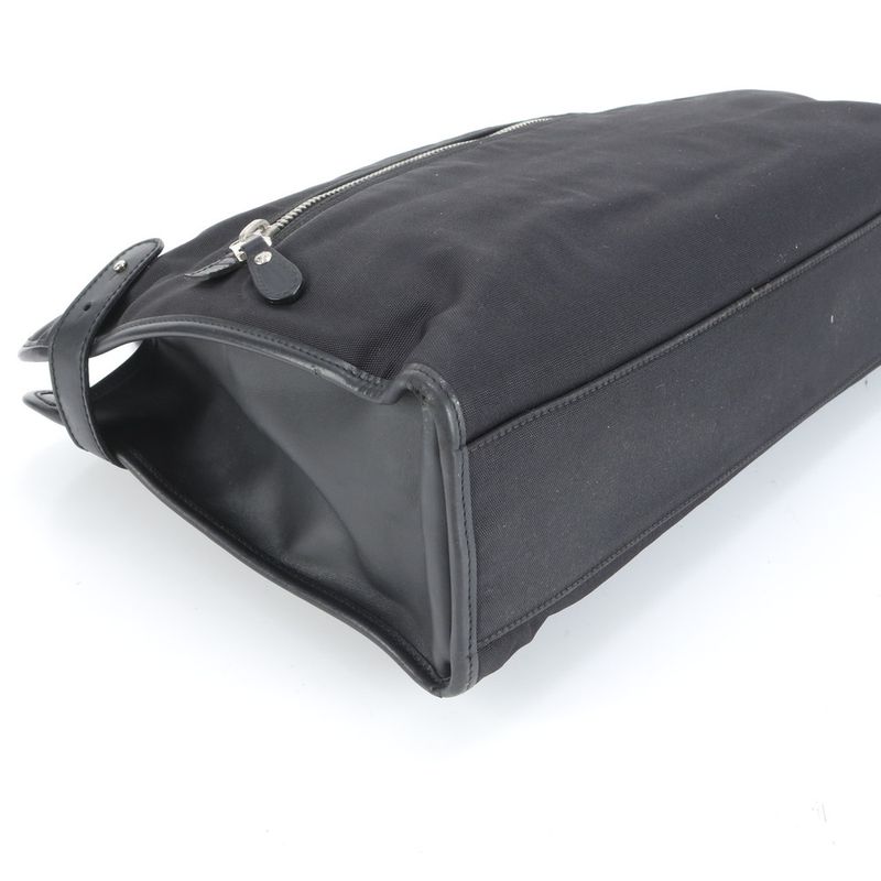 Gucci Sherry Line 246410 Leather Nylon Business Bag Document Bag Briefcase