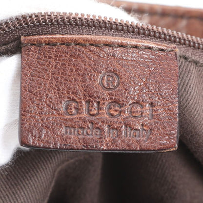 Gucci GG Canvas Horsebit 101346 Leather Tote Bag Shoulder Hand Genuine Leather