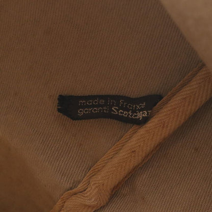 Christian Dior Trotter Leather Canvas Boston Bag Business Travel Tote Carry