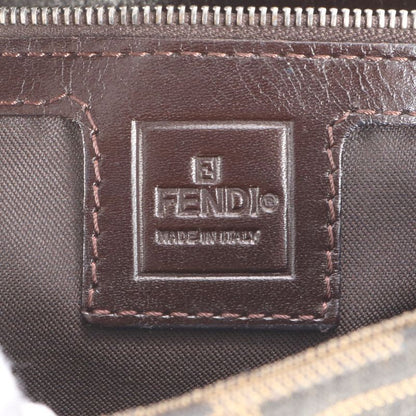 Fendi Zucca Mamma Bucket Leather Canvas Shoulder Bag Shoulder Hand Ladies RCM