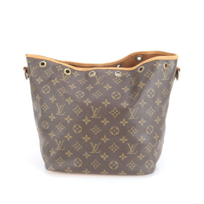 Louis Vuitton Monogram Petit Noe M42226 Leather Shoulder Bag Shoulder Tote Hand