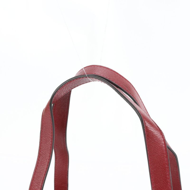 Guccissima Abbey Red 272399 Leather Tote Bag Shoulder Hand Genuine Leather