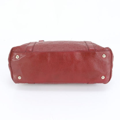Guccissima Abbey Red 272399 Leather Tote Bag Shoulder Hand Genuine Leather