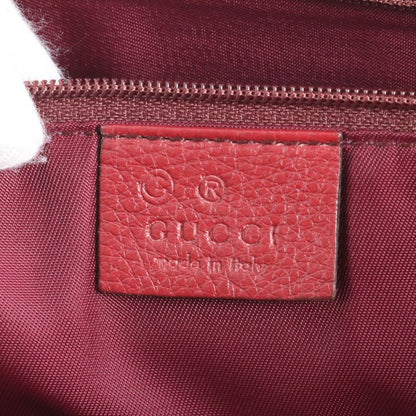 Guccissima Abbey Red 272399 Leather Tote Bag Shoulder Hand Genuine Leather