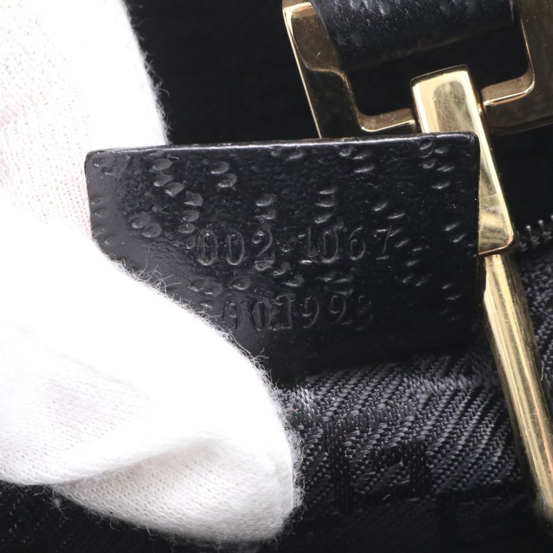 Gucci Jackie 002-1067 Leather Shoulder Bag Shoulder Tote Hand Genuine Leather