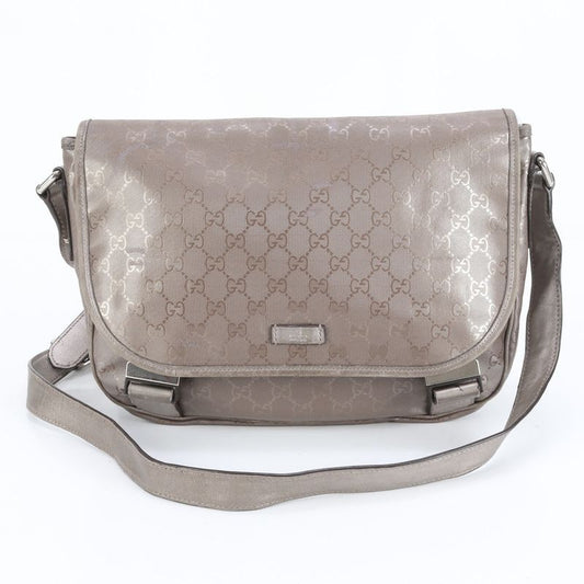 Gucci GG Implement 201732 Leather Shoulder Bag Crossbody Hand Tote Genuine