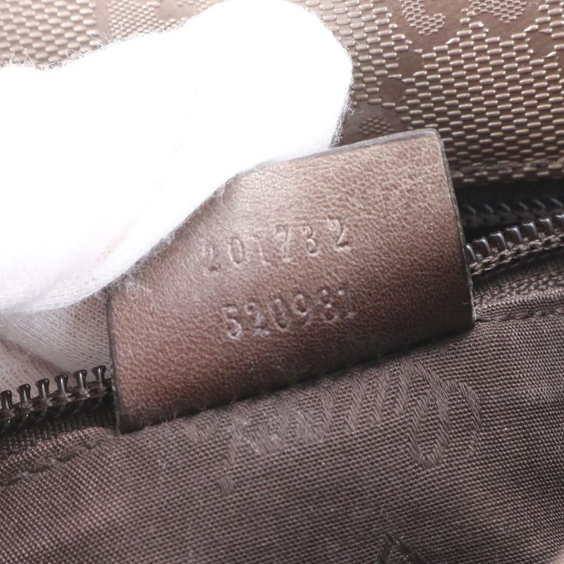 Gucci GG Implement 201732 Leather Shoulder Bag Crossbody Hand Tote Genuine