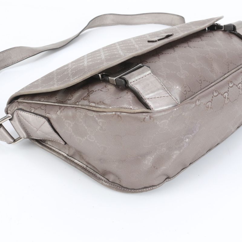 Gucci GG Implement 201732 Leather Shoulder Bag Crossbody Hand Tote Genuine