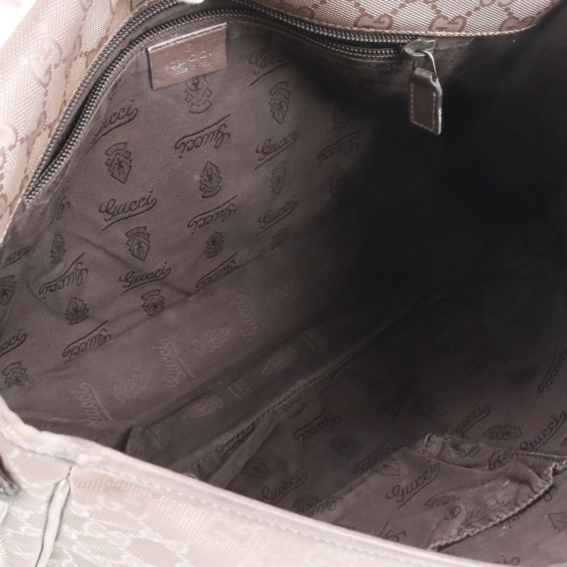 Gucci GG Implement 201732 Leather Shoulder Bag Crossbody Hand Tote Genuine