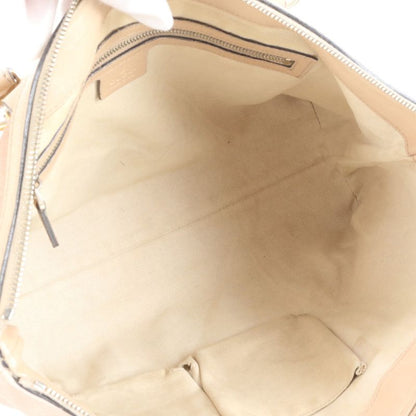 Gucci GG Canvas Lovely 257069 Leather Tote Bag Shoulder Hand Genuine Leather