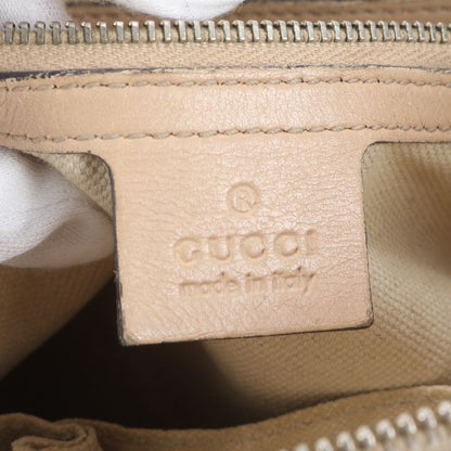 Gucci GG Canvas Lovely 257069 Leather Tote Bag Shoulder Hand Genuine Leather