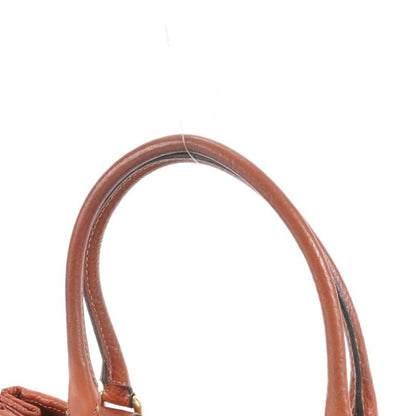 Gucci GG Canvas Running 247183 Leather Tote Bag Shoulder Hand Genuine Leather