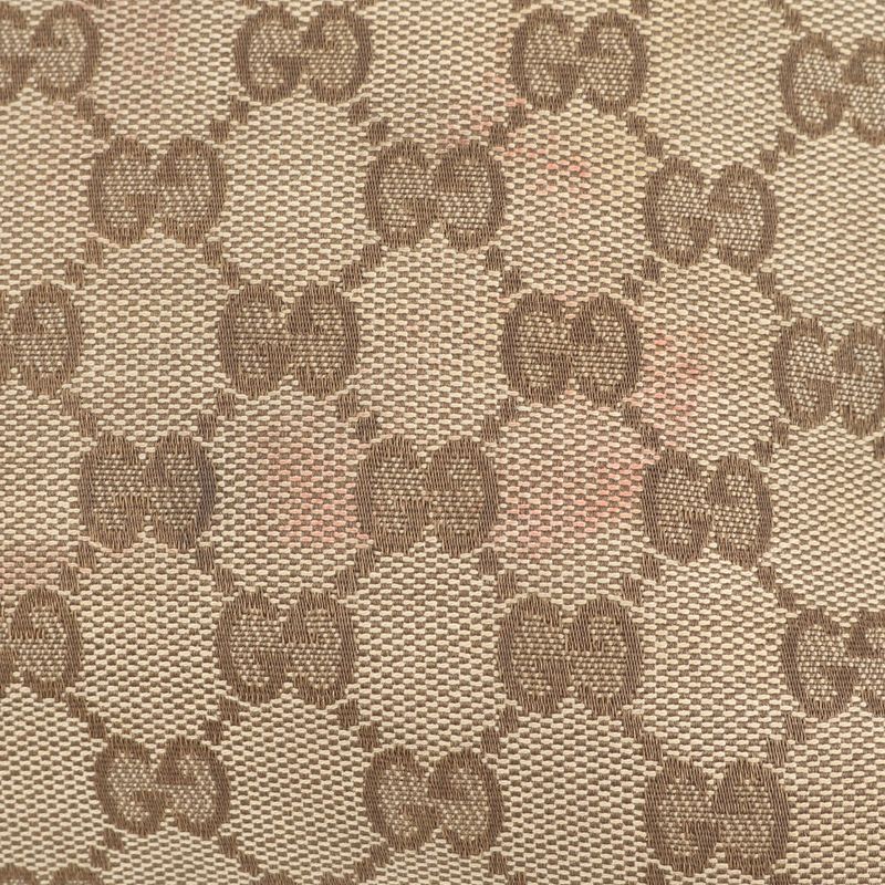 Gucci GG Canvas Running 247183 Leather Tote Bag Shoulder Hand Genuine Leather