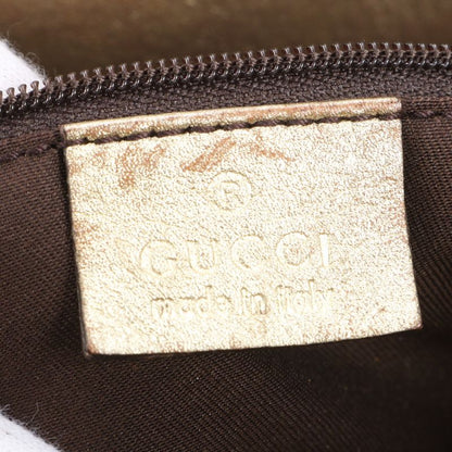 Gucci GG Canvas Abbey Beige 189931 Leather Tote Bag Shoulder Hand A4 Ladies RUM