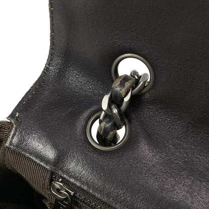 Chanel Shoulder Bag Chocolate Bar Stitch A15285 Navy X Black Flap Bag Chain