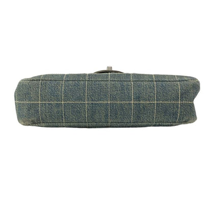 Chanel Shoulder Bag Chocolate Bar Stitch A15285 Navy X Black Flap Bag Chain