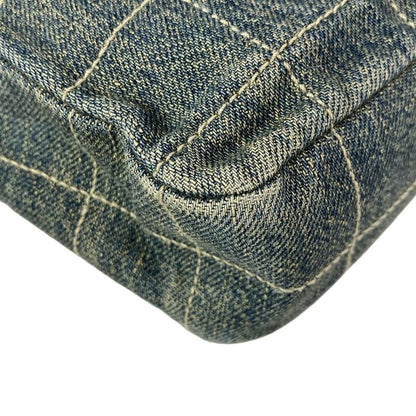 Chanel Shoulder Bag Chocolate Bar Stitch A15285 Navy X Black Flap Bag Chain