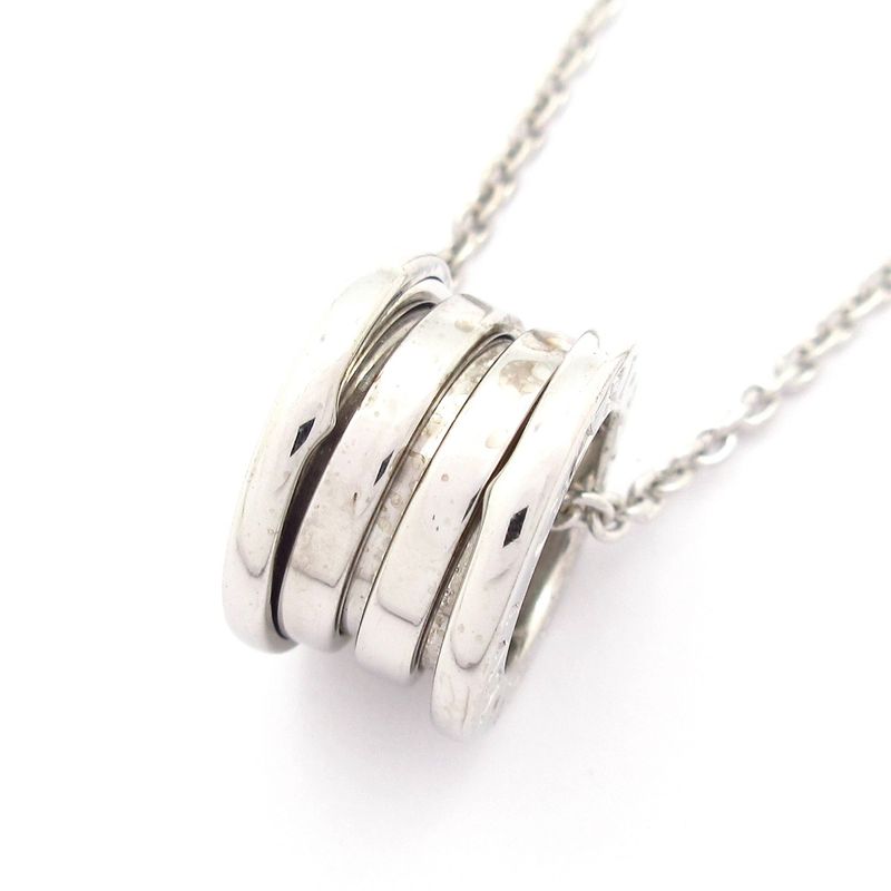 Bvlgari Necklace B-zero1 18K White Gold Old Shape