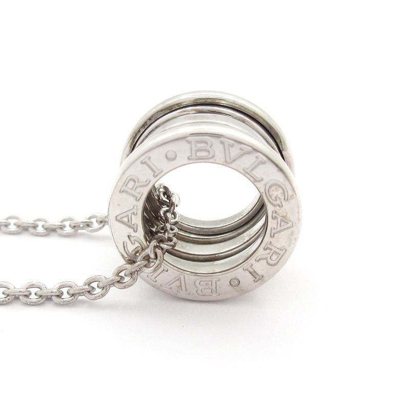 Bvlgari Necklace B-zero1 18K White Gold Old Shape