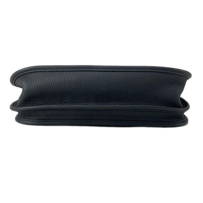 Hermes Shoulder Bag Evelyn 3 III PM H056277ck89 Black Silver Hardware