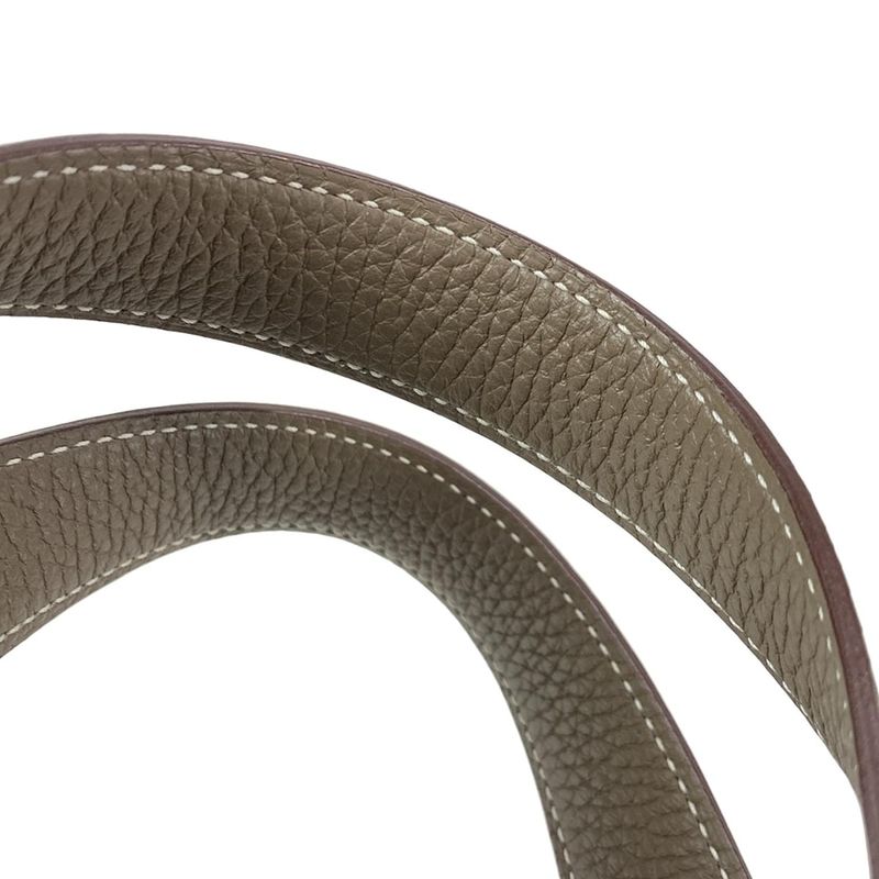 Hermes Handbag Picotin Lock PM H056289c18k Etoupe Silver Hardware