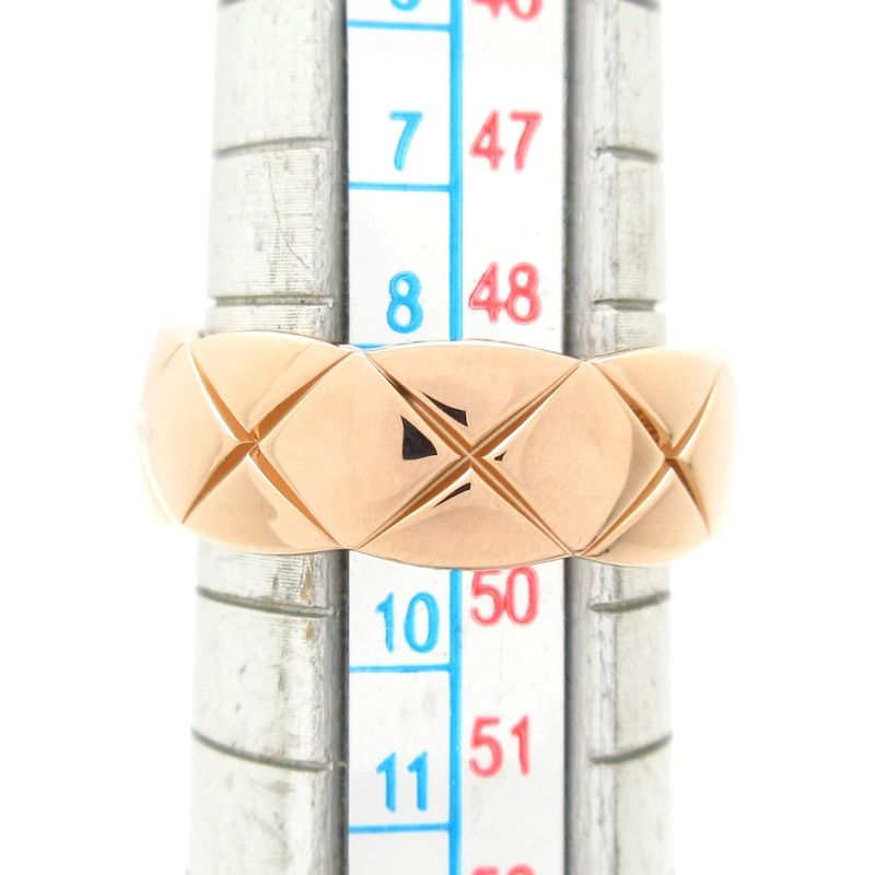 Chanel (chanel) Same As Ring 49 Coco Crush Medium 18K Pink Gold