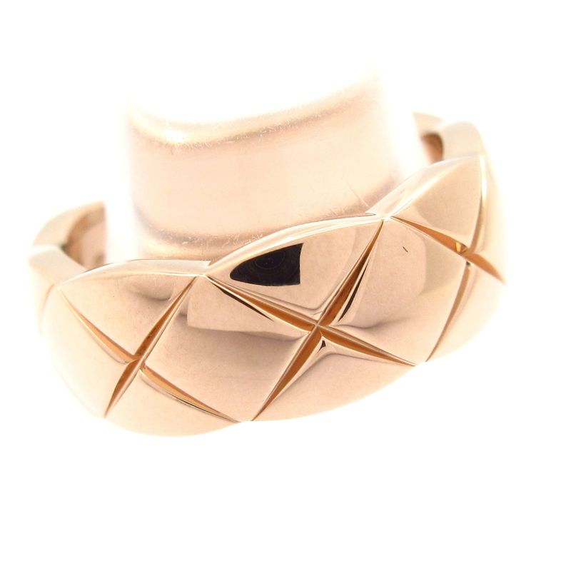 Chanel (chanel) Same As Ring 49 Coco Crush Medium 18K Pink Gold