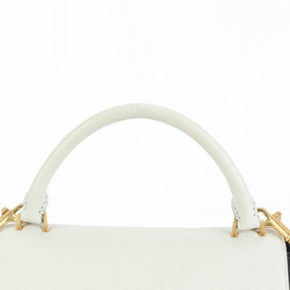 Celine Trapeze Small Leather 2WAY Shoulder Bag Shoulder Tote Hand Gold Hardware
