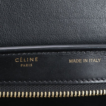 Celine Trapeze Small Leather 2WAY Shoulder Bag Shoulder Tote Hand Gold Hardware