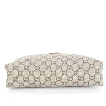 Gucci GG Plus Leather Second Bag Clutch Pouch Commuting Business Genuine