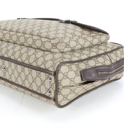 Gucci GG Supreme 108825 Leather Business Bag Document Bag Briefcase Tote