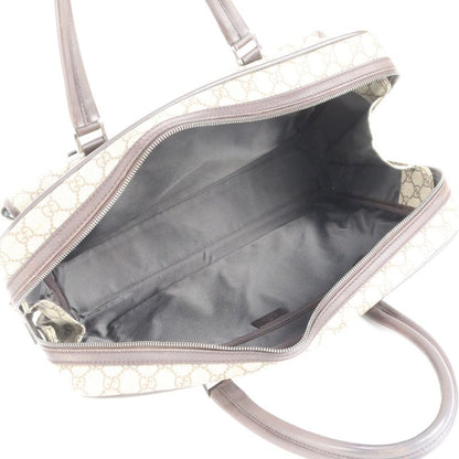 Gucci GG Supreme 108825 Leather Business Bag Document Bag Briefcase Tote