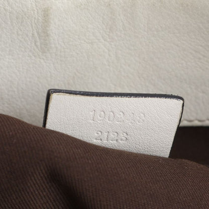 Gucci Control Card Included GG Canvas Abbey 190248 Leather Tote Bag Shoulder A4