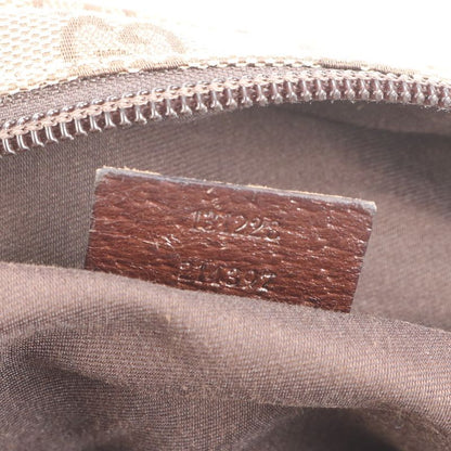 Gucci GG Canvas Sherry Line 131228 Leather Tote Bag Shoulder Hand Ladies ECE