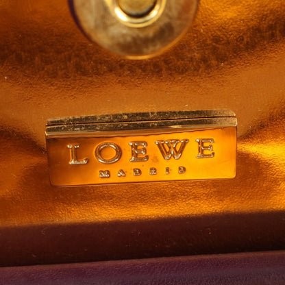 Vintage Loewe Anagram Leather Tote Bag Shoulder Hand Ladies ECE Df38-8