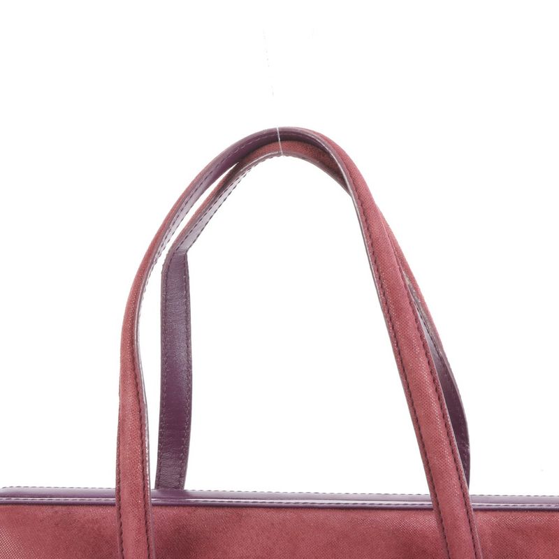 Vintage Loewe Anagram Leather Tote Bag Shoulder Hand Ladies ECE Df38-8