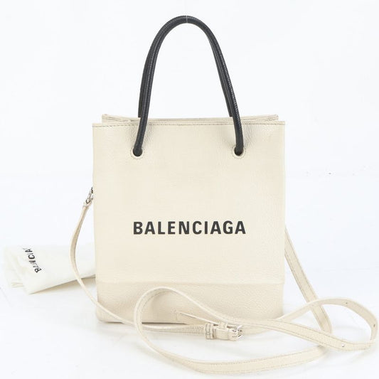 Balenciaga Shopping Tote XXS 528655 Leather 2WAY Shoulder Bag Crossbody Women's
