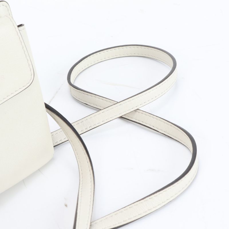 Fendi Leather Smartphone Shoulder Pouch 8bs026 Crossbody Hand Tote Ladies ECE