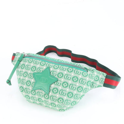 Gucci GG Canvas Star 502095 Leather Body Bag Crossbody Body Waist Pouch