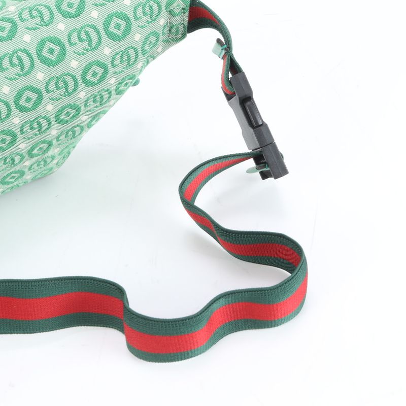 Gucci GG Canvas Star 502095 Leather Body Bag Crossbody Body Waist Pouch